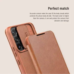 کیف کلاسوری نیلکین مدل QIN PRO  مناسب برای گوشی موبایل سامسونگ Galaxy S22