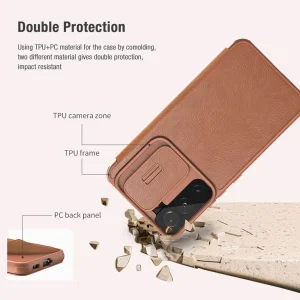 کیف کلاسوری نیلکین مدل QIN PRO  مناسب برای گوشی موبایل سامسونگ Galaxy S22