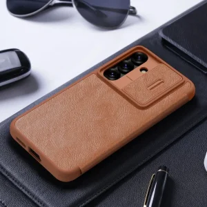 کیف کلاسوری نیلکین مدل Qin Pro مناسب برای گوشی موبایل سامسونگ Galaxy S25 Edge
