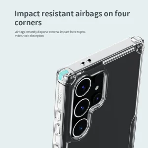 کاور نیلکین مدل Nature TPU Pro مناسب برای گوشی موبایل سامسونگ Galaxy S25 Ultra