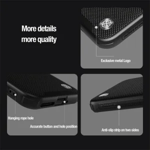 کاور نیلکین مدل Textured Prop مناسب برای گوشی موبایل شیائومی Mi 14 Pro
