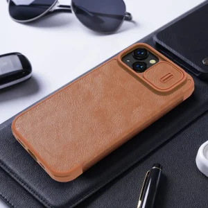 کیف کلاسوری نیلکین مدل QIN PRO مناسب برای گوشی موبایل اپل iphone 14 plus