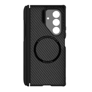 کاور نیلکین مدل CarboProp Magnetic MagSafe Pen Holder CutOut Version مناسب برای گوشی موبایل سامسونگ Galaxy Z Fold 7