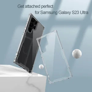 کاور نیلکین مدل Nature TPU Pro مناسب برای گوشی موبایل سامسونگ Galaxy S23 Ultra