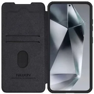 کیف کلاسوری نیلکین مدل Qin Pro مناسب برای گوشی موبایل سامسونگ Galaxy S25 Plus