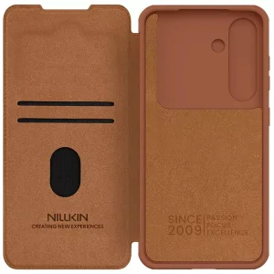 کیف کلاسوری نیلکین مدل Qin Pro مناسب برای گوشی موبایل سامسونگ Galaxy S25 Plus
