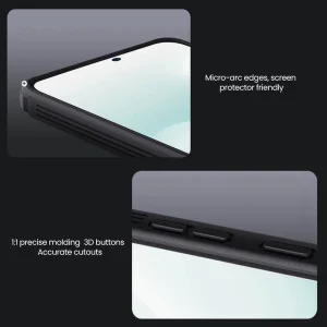کاور نیلکین مدل CamShield Pro Magnetic مناسب برای گوشی موبایل سامسونگ Galaxy S25 FE