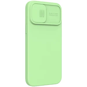 کاور نیلکین مدل CamShield Silky silicon مناسب برای گوشی موبایل اپل iPhone 13 Promax