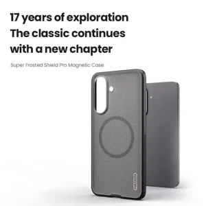 کاور نیلکین مدل Frosted Shield Pro Transparent Magnetic مناسب برای گوشی موبایل سامسونگ Galaxy A57