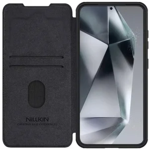 کیف کلاسوری نیلکین مدل Qin Pro مناسب برای گوشی موبایل سامسونگ Galaxy S25