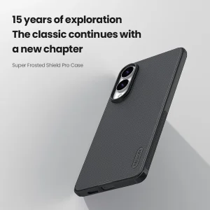کاور نیلکین مدل Super Frosted Shield Pro مناسب برای گوشی موبایل سامسونگ Galaxy S25 Edge