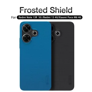 کاور نیلکین مدل FrostedShield مناسب برای گوشی موبایل شیائومی Poco M6 4G/ Redmi Note 13R 5G / Redmi 13 4G