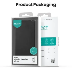 کیف کلاسوری نیلکین مدل Qin Pro Leather مناسب برای گوشی موبایل اپل iPhone 17