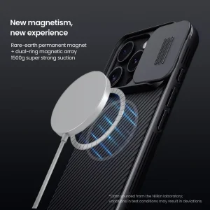 کاور نیلکین مدل CamShield Pro Magnetic مناسب برای گوشی موبایل اپل iPhone 16 Pro