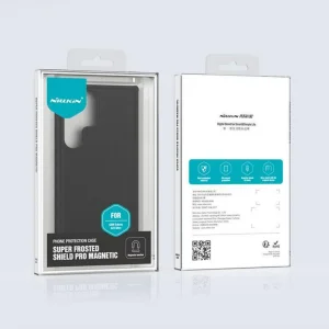 کاور نیلکین مدل Super Frosted Shield Pro مناسب برای گوشی موبایل سامسونگ Galaxy S23 Ultra