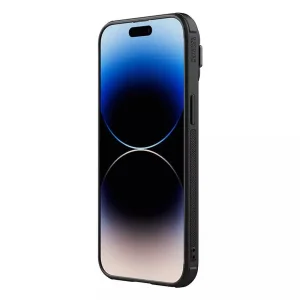 کاور نیلکین مدل Textured Prop fiber nylon مناسب برای گوشی موبایل اپل iPhone 15 Pro
