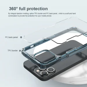 کاور نیلکین مدل Nature TPU Pro مناسب برای گوشی موبایل اپل iphone 14 pro max