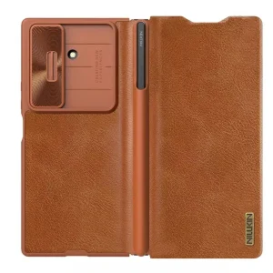 کیف کلاسوری نیلکین مدل Qin Pro Leather مناسب برای گوشی موبایل سامسونگ Galaxy Z Fold 7