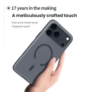 کاور نیلکین مدل Super Frosted Shield Pro Transparent Magnetic مناسب برای گوشی موبایل اپل iPhone 17 Pro Max
