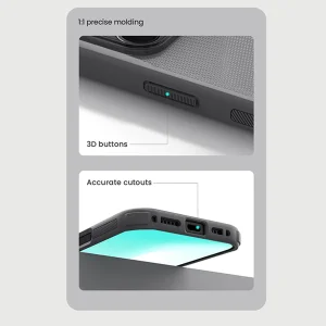کاور نیلکین مدل Super Frosted Shield Pro Transparent Magnetic مناسب برای گوشی موبایل اپل iPhone 17 Pro Max