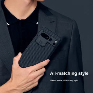 کاور نیلکین مدل Super Frosted Shield Pro مناسب برای گوشی موبایل گوگل Pixel 8 Pro
