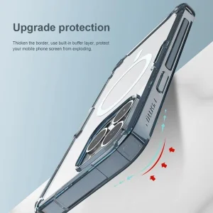 کاور نیلکین مدل Nature TPU Pro Magnetic مناسب برای گوشی موبایل اپل iPhone 15 Pro