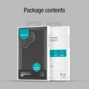 کاور نیلکین مدل CamShield Prop مناسب برای گوشی موبایل سامسونگ Galaxy S24 Ultra