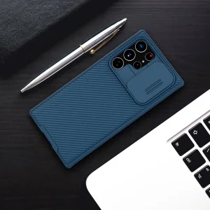 کاور نیلکین مدل CamShield Pro مناسب برای گوشی موبایل سامسونگ Galaxy S22 Ultra