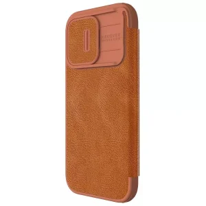 کیف کلاسوری نیلکین مدل Qin Pro Leather مناسب برای گوشی موبایل اپل iPhone 15 Pro Max
