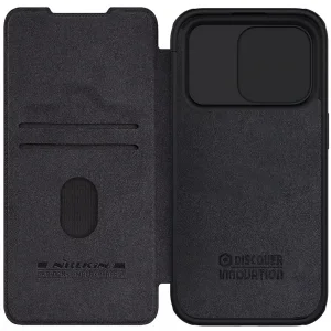 کیف کلاسوری نیلکین مدل Qin Pro Leather مناسب برای گوشی موبایل اپل iPhone 15 Pro Max