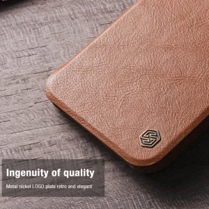 کیف کلاسوری نیلکین مدل Qin Pro Leather مناسب برای گوشی موبایل اپل iPhone 15 Pro Max