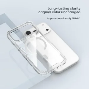 کاور نیلکین مدل Nature TPU Pro Magnetic مناسب برای گوشی موبایل اپل iPhone 17 Pro Max
