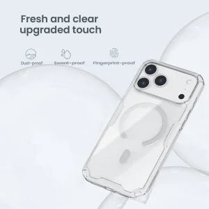 کاور نیلکین مدل Nature TPU Pro Magnetic مناسب برای گوشی موبایل اپل iPhone 17 Pro Max