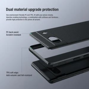 کاور نیلکین مدل Super Frosted Shield Pro مناسب برای گوشی موبایل گوگل Pixel 7A