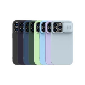 کاور نیلکین مدل CamShield Silky Silicon مناسب برای گوشی موبایل اپل iPhone 14 Pro Max