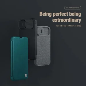 کیف کلاسوری نیلکین مدل Qin Pro Leather مناسب برای گوشی موبایل اپل iPhone 14 plus