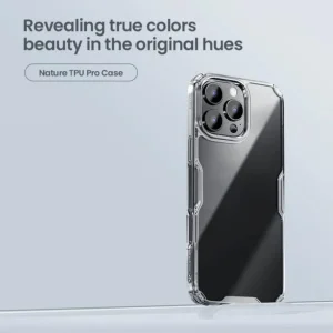 کاور نیلکین مدل Nature TPU Pro مناسب برای گوشی موبایل اپل iPhone 16 pro max