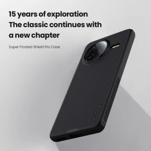 کاور نیلکین مدل Super Frosted Shield Pro مناسب برای گوشی موبایل شیائومی Redmi K80/ Poco F7 Pro