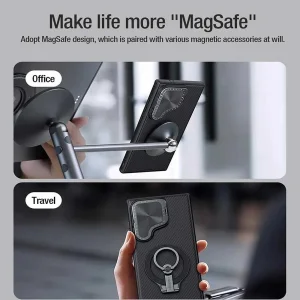 کاور نیلکین مدل Camshield Prop Magnetic مناسب برای گوشی موبایل اپل iPhone 16 Pro Max