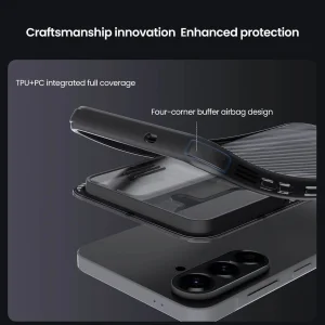 کاور نیلکین مدل Camshield Pro Transparent version مناسب برای گوشی موبایل سامسونگ Galaxy A57