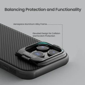 کاور نیلکین مدل Camshield Prop Magnetic Frame version مناسب برای گوشی موبایل اپل iPhone 16 Pro Max