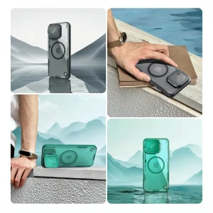 کاور نیلکین مدل Iceblade Prop Magnetic MagSafe مناسب برای گوشی موبایل اپل iPhone 16 Pro Max