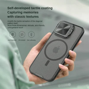 کاور نیلکین مدل Camshield Prop Magnetic Clear مناسب برای گوشی موبایل اپل iPhone 16 Pro Max