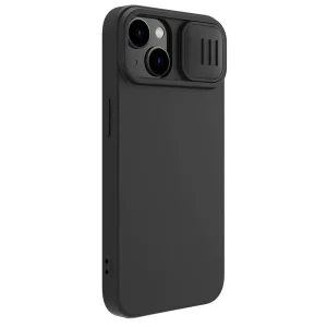 کاور نیلکین مدل CamShield Silky silicon مناسب برای گوشی موبایل اپلiPhone 15 plus/14 plus