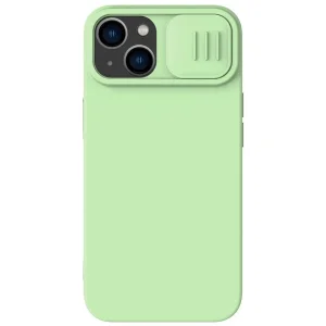 کاور نیلکین مدل CamShield Silky silicon مناسب برای گوشی موبایل اپلiPhone 15 plus/14 plus