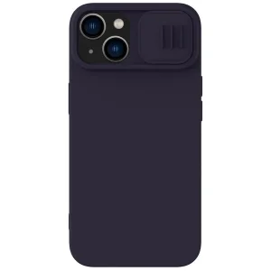 کاور نیلکین مدل CamShield Silky silicon مناسب برای گوشی موبایل اپلiPhone 15 plus/14 plus