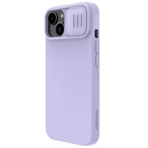 کاور نیلکین مدل CamShield Silky silicon مناسب برای گوشی موبایل اپلiPhone 15 plus/14 plus