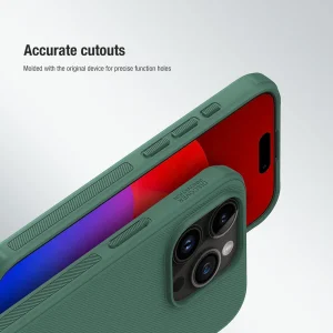 کاور نیلکین مدل Super Frosted Shield Pro مناسب برای گوشی موبایل اپل iPhone 15 Pro