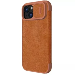 کیف کلاسوری نیلکین مدل Qin Pro Leather مناسب برای گوشی موبایل اپل iPhone 15