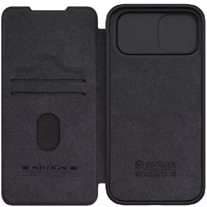کیف کلاسوری نیلکین مدل Qin Pro Leather مناسب برای گوشی موبایل اپل iPhone 15